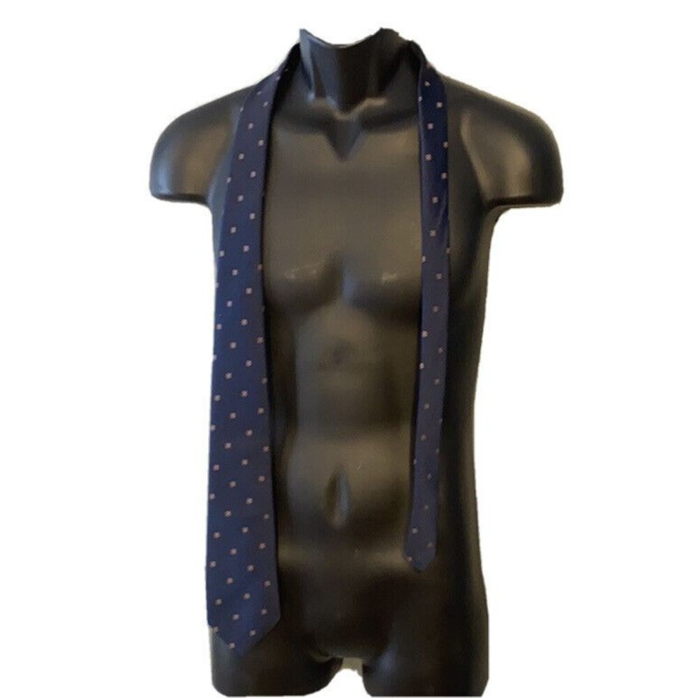 egon‎ von furstenberg Men’s Tie 5% Silk Blue/Red
